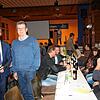 Regie bei der Bürgerversammlung in Schmitzingen führten Oberbürgermeister Philipp Frank (links) und Ortsvorsteher Lorenz Eschbach.