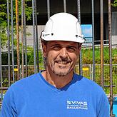 „Insgesamt sind die Rohbauarbeiten zu 98 Prozent abgeschlossen“, sagt Bauleiter Mike Vivas.