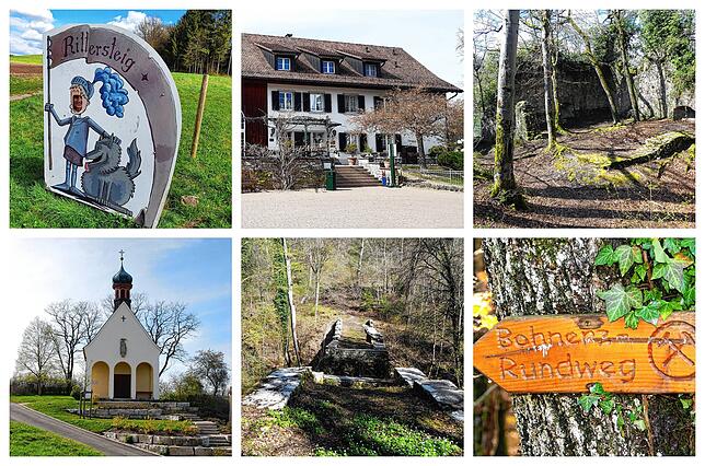 Sechs Tipps für einen Osterausflug in der Heimat: Der Rittersteig in Wutöschingen, rund um das Hofgut Albführen, die Burgruine ...