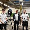 Patrick Herzog, Oliver Bäger und Maurice Sobiera erstellen ein digitales Lauffenmühle-Museum.