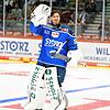 Für Wild-Wings-Torhüter Joacim Eriksson ging mit dem Einzug der Schwenninger ins Playoff-Viertelfinale ein Traum in Erfüllung. Bild: Müller