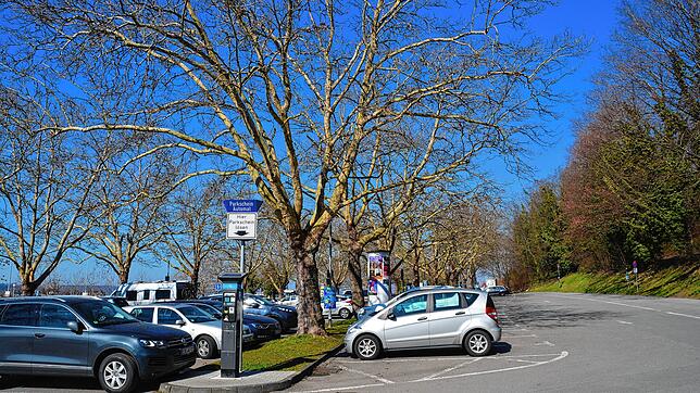Eine Unbekannte hat sich beim Einparken mit ihrem Fahrzeug auf dem Fähreparkplatz verschätzt und einen Van gestreift. Hier ein Bild aus ...