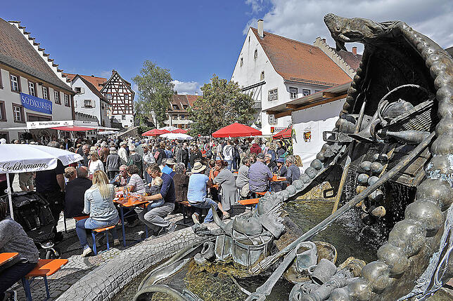 Bild 11: Wenn Gaukler und Musiker in der Zähringerstadt regieren: Impressionen vom Straßenmusiksonntag in Bräunlingen