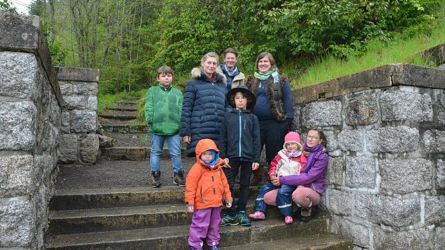 Veronika Ruth aus Urberg, Melanie Manns aus Menzenschwand, Judith Anders aus dem Albtal und Marina Nitz aus Wittenschwand (von links) ...