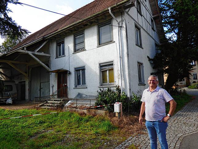 Auf dem Areal Unterleimbach 10 in Markdorf-Leimbach entsteht ein Zehnfamilienhaus.