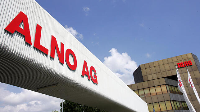 Das Hauptgebäude des Küchenherstellers Alno AG in Pfullendorf
