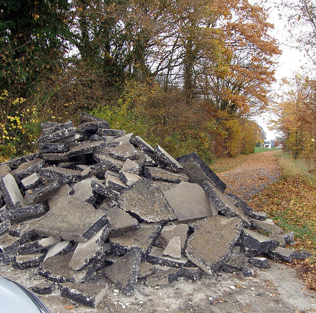 Der frühere Radweg zwischen Hegne und Waldsiedlung ist wegen des Ausbaus der B33 gesperrt. Zusätzlich haben Bauarbeiter hier nahe der ...