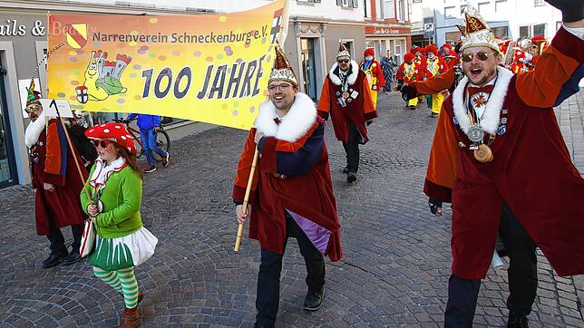 Einmal wollten die Schneckenbürgler am Fasnachtssonntag die Nummer 1 sein.
