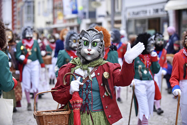 Bild 22: Bilder vom bunten Treiben am Fasnetsmontag in Villingen (1)