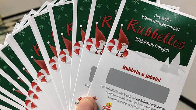 Ab 19. November gibt es die Rubbellose fürs Weihnachtsgewinnspiel. Bild: Juliane Schlichter