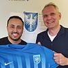Neuer Trainer ab Sommer: Giuseppe Campagna (links) hat Sport-Koordinator Thomas Laleike zugesagt, ab 1. Juli als Nachfolger von Leo ...