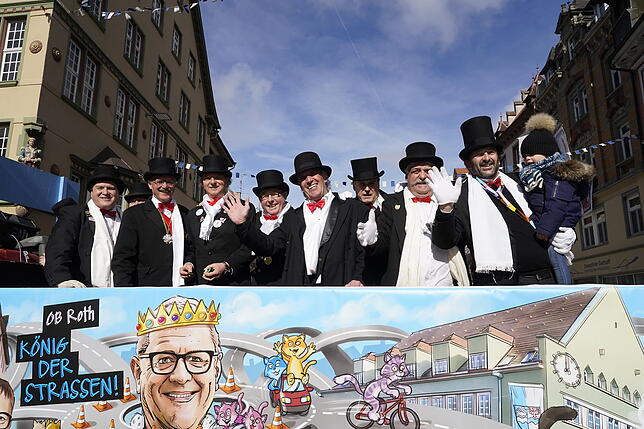 Bild 11: Bilder vom Schlussappell der Katzenmusik