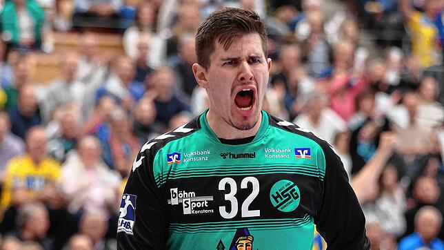 Trifft mit der HSG Konstanz auf seinen zukünftigen Club TuS N-Lübbecke: Leon Grabenstein.