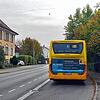 Ein Bus an der Haltestelle beim „Grünen Baum“ in Moos. Mit dem Innerortstarif können Menschen zwischen den Ortsteilen Iznang, ...