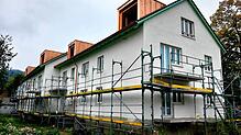 Die Städtische Wohnbau Lörrach baut zwar aktuell in Schopfheim keine neuen Wohnhäuser, aber sie modernisiert den Bestand – wie hier im ...