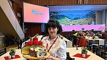 Die Konditorin aus Furtwangen backt seit sieben Jahren die traditionelle Torte. Foto: Ana Kostava