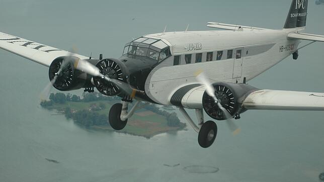 Die schweizerische Ju 52 mit dem Kennzeichen &bdquo;HB-HOS&ldquo; war oft am Bodensee zu sehen. Sie wird nicht mehr fliegen, dafür ist ...