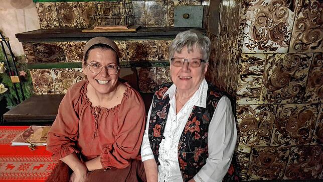 Sie waren mit viel Freude dabei: Giuseppa Messana (links) und Johanna Waßmer.