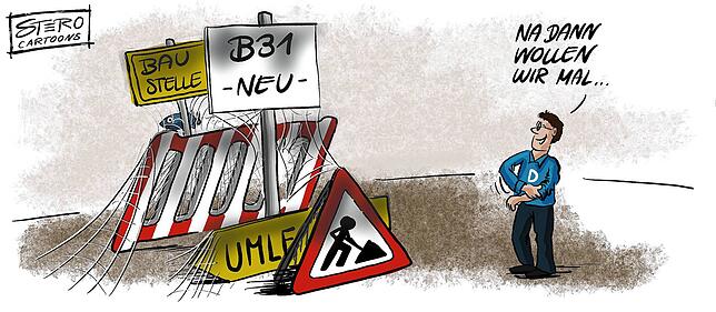 Schneller, besser und überhaupt? Dass sich nun die Projektmanagement Deges um die B31-neu kümmert, wird jedenfalls von vielen begrüßt.