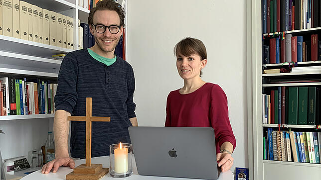 Die Pfarrer Michael und Regine Born leiten gemeinsam die Evangelische Kirchengemeinde in Laufenburg.
