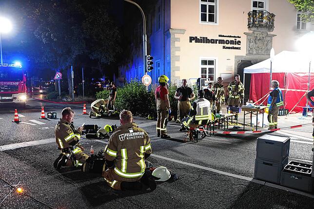 Bild 4: Großbrand in der Konstanzer Altstadt: Bilder vom größten Feuerwehreinsatz seit Jahren