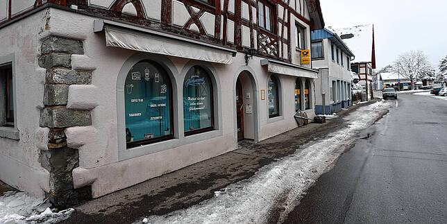Die Postfiliale in Allensbach schließt am 30. Dezember.