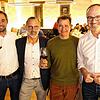 Blick auf ein Jahr 2024 voller Herausforderungen für die Spitalkellerei Konstanz. Die Pächter und ihre zufriedenen Chefs freuen sich ...