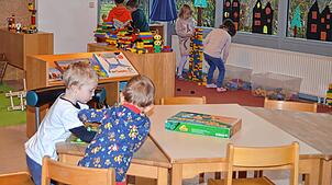 Für die Kinder des Kindergartens Windrad endet eine spannende zweijährige Zeit des Umbaus.
