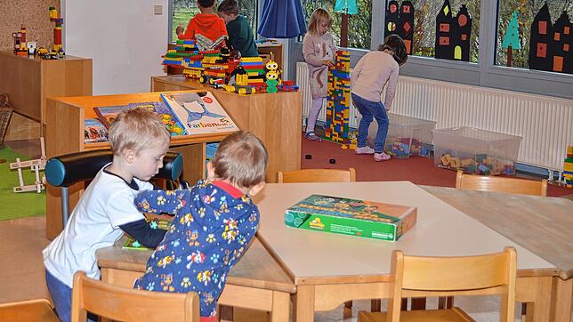 Für die Kinder des Kindergartens Windrad endet eine spannende zweijährige Zeit des Umbaus.