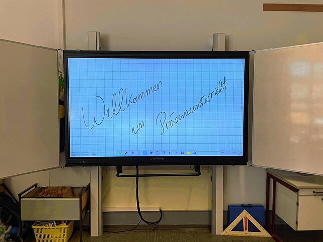 „Willkommen im Präsenzunterricht“: So lautet das Motto am Montag, 15. März, nicht nur in der Eichendorffschule in ...