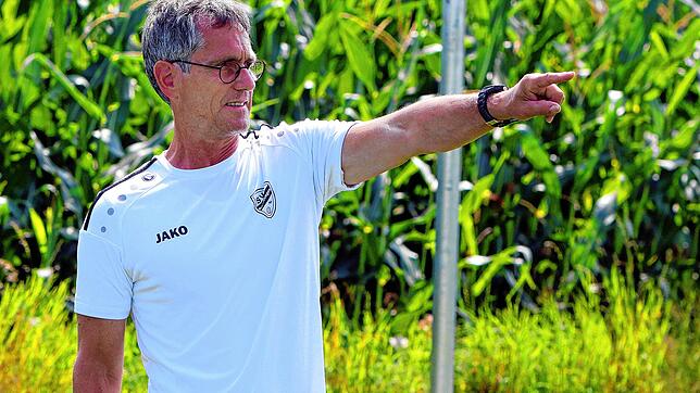 Joachim Ruddies, Trainer des SV Denkingen.