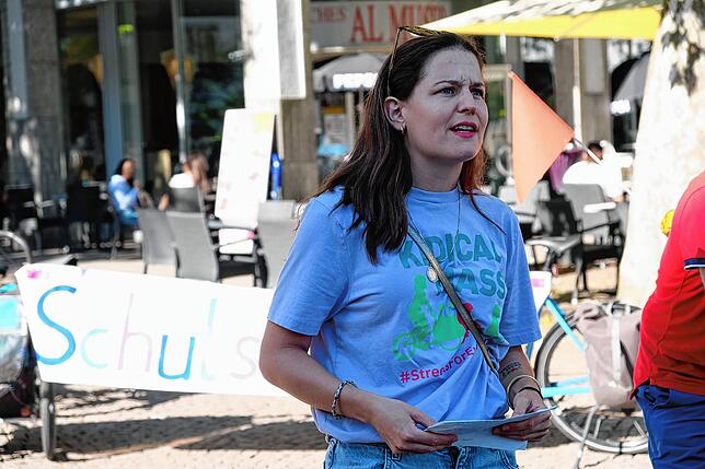 Bild 27: Bilder von der Fahrraddemo in Friedrichshafen
