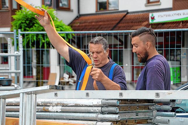 Das Blumberger Online-Street-Art-Festival setzt auch farbige Akzente in der Stadt.