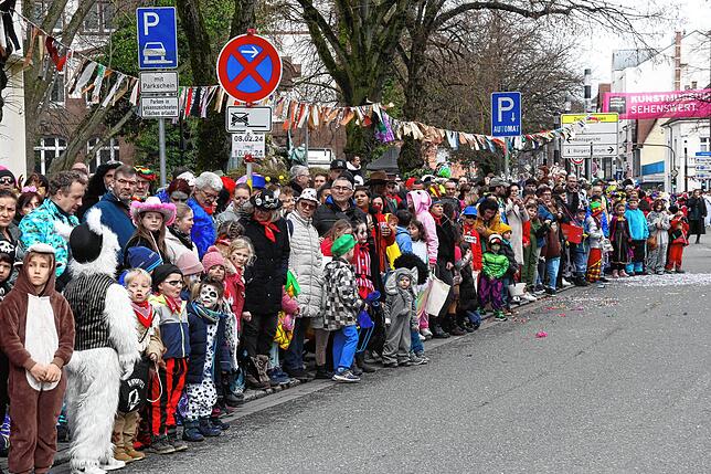 Bild 7: Fasnets-Umzug der Poppelezunft in Singen &ndash; Teil 1