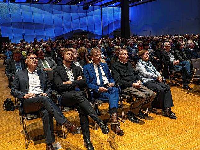 Blick in den Saal