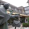 Bad Säckingen und die Kur: Das Siechenmännle ist das Zeichen, dass in der Stadt seit Jahrhunderten Heilwasser genutzt wurden. Die Statue ...