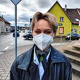 Maike Goldkuhle (19) findet den Aufmarsch der „Spaziergänger“ rücksichtslos.