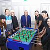 Das ist der neue Jugendrat: Lena Blatter, Pius Gerlach, Max Kroschewski mit Bürgermeister Ralf Baumert und Jugendreferent Dennis Bräuer, ...