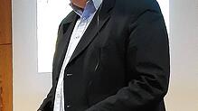 Carsten Kohlmann mit dem bekannten Hecker-Hut. Bild: Alfred Moosmann