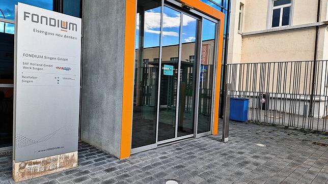 Die Stadt Singen hat mit der HTWG Konstanz und der Gießerei Fondium (im Bild) und dem Unternehmen Wefa ein Reallabor aufgebaut.
