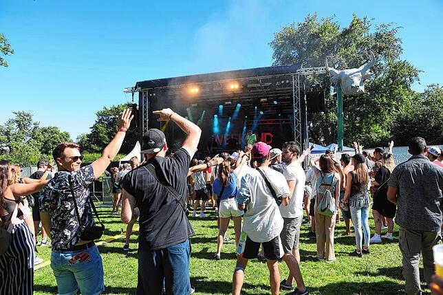 Bild 35: Gute-Zeit: Bilder von DJ Pretty Pink und Anja Schneider beim Festival in Konstanz