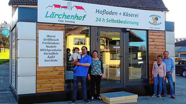 Ein Selbstbedienungsladen für Hattenweiler, der auch noch 24 Stunden rund um die Uhr offen hat: Dominik und Natalie Sonntag &ndash; mit ...