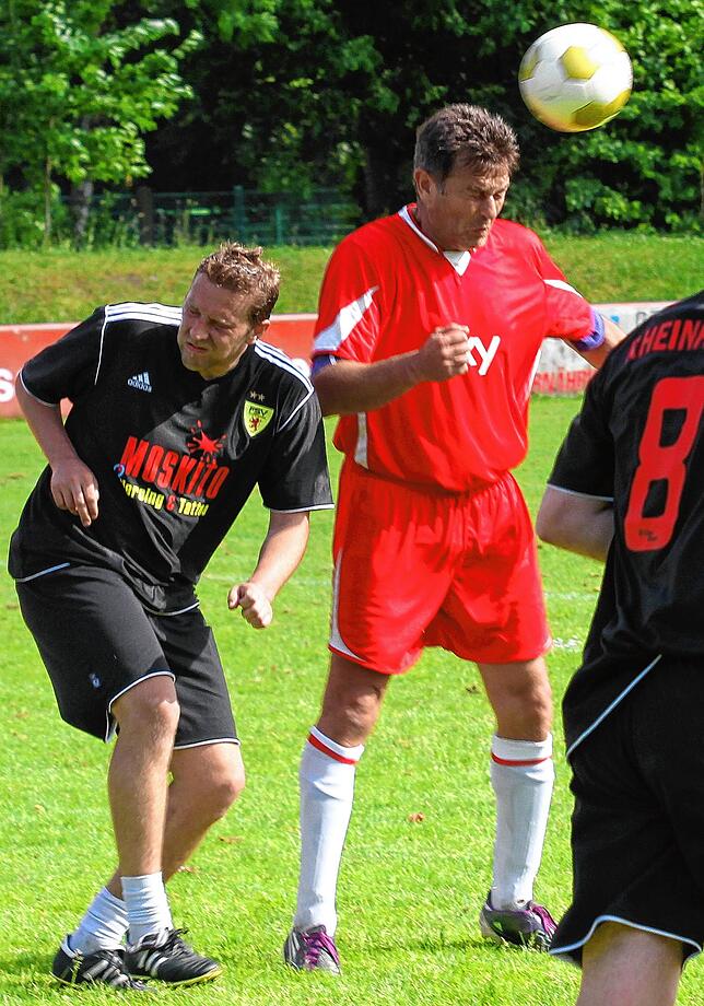 Bild 14: Erinnerungen an das Spiel der Legenden im Sommer 2013 auf der Richterwiese