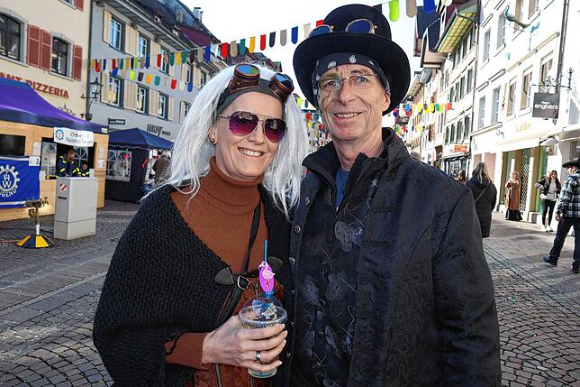 Bild 18: So gut ist die Stimmung in der Närrischen Gass' 2025