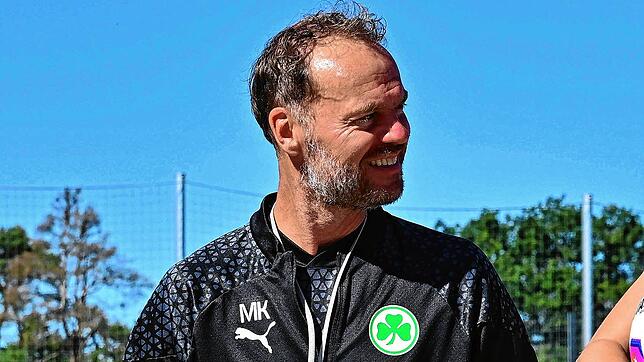 Marco Konrad und das Kleeblatt – das passt. Der 50-jährige Co-Trainer fühlt sich wohl bei der SpVgg Greuther Fürth.