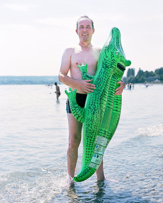 Bild 3: Der Mensch und sein Gummitier: Eine Fotostrecke aus Konstanz