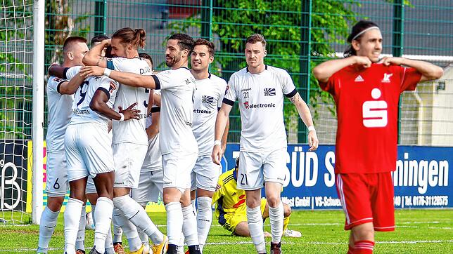 Ein 7:0-Schützenfest feierte der FC Villingen zum Abschluss der Oberligasaison gegen Bruchsal.