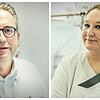 Lungenarzt Hinrich Bremer und Pflegerin Laura Scapin