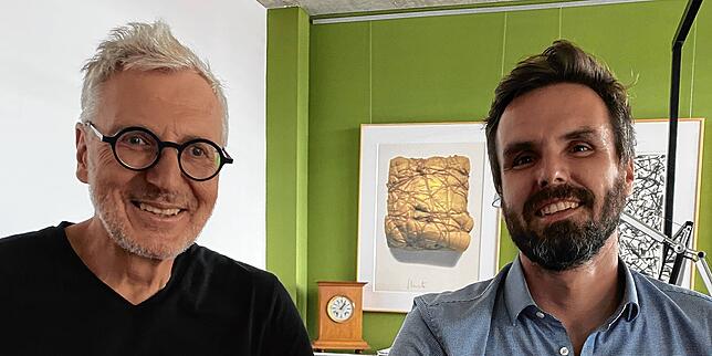 Wolfgang Münst und Stephan Tögel bilden den Vorstand der Crescere-Stiftung Bodensee. Beide kannten den Stifter Thomas Seger persönlich.