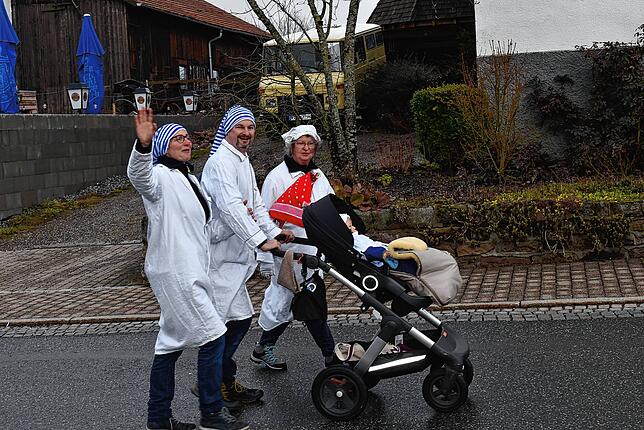 Bild 22: Hemdgluncker Umzug Birkendorf